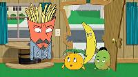 Click to watch 'Bible Fruit' (popup) Aqua Teen Hunger Force